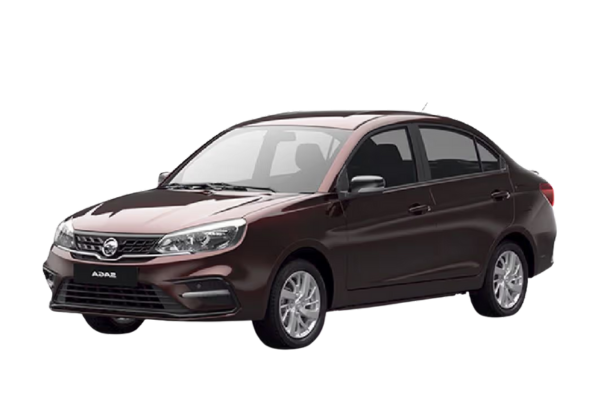 Proton Saga rental car in Sabah